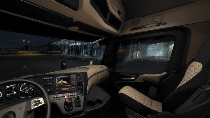Actros Plus Mp4 Cabin Overhaul Hotfix V1.1.9 ETS2 1.48