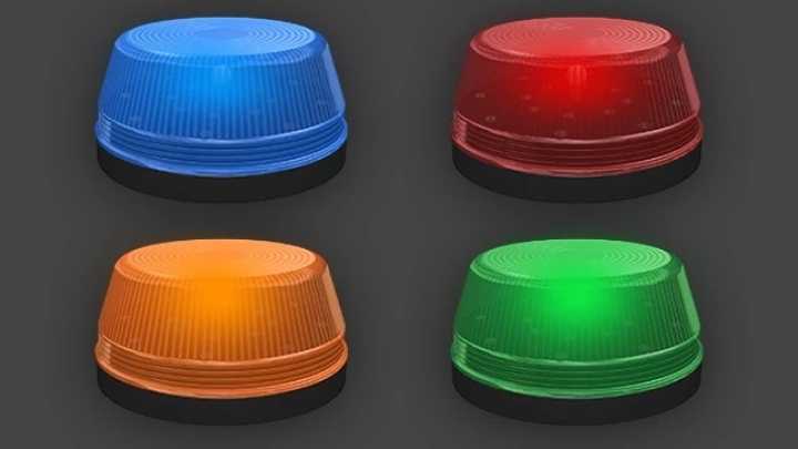 Beacon+Police Siren Sound Addon V1.0 ETS2 1.48