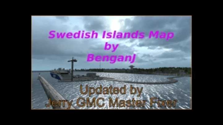 Bengans Swedish Islands Map ETS2 1.48