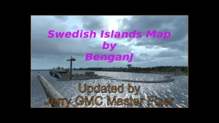 Bengans Swedish Islands Map V1.01 ETS2 1.48