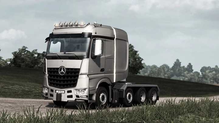 Большие звезды - Actros Arocs Slt V1.7.3 ETS2 1.48