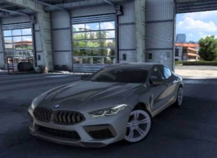 Bmw M8 Competition 2022 ETS2 1.48
