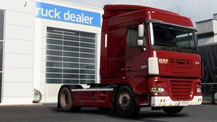 Daf Xf 105 Dirty And Clean Skin ETS2 1.48