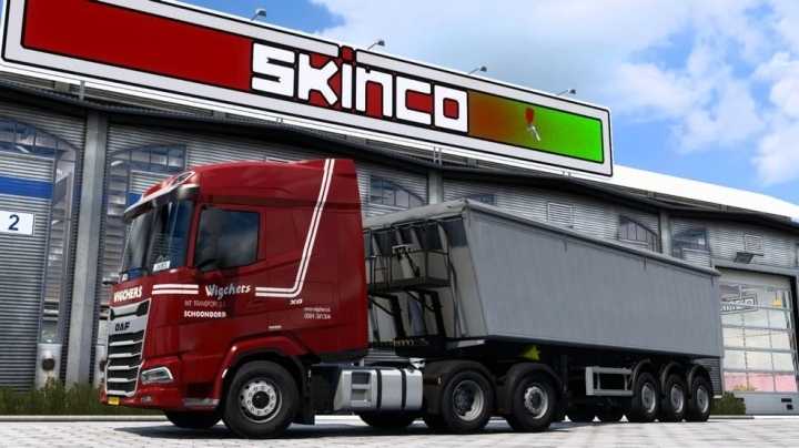 Daf Xg (Jasper/Scs) Wigchers Schoonoord Skin ETS2 1.48