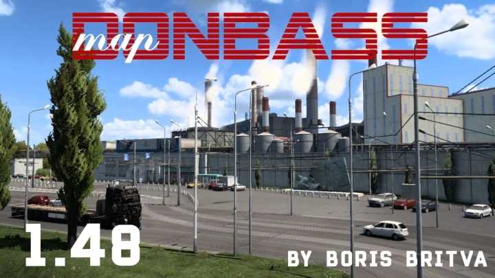 Donbass Map ETS2 1.48