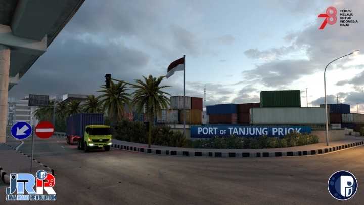 Jrr (Java Road Revolution) – Indonesia Map V0.70A ETS2 1.48