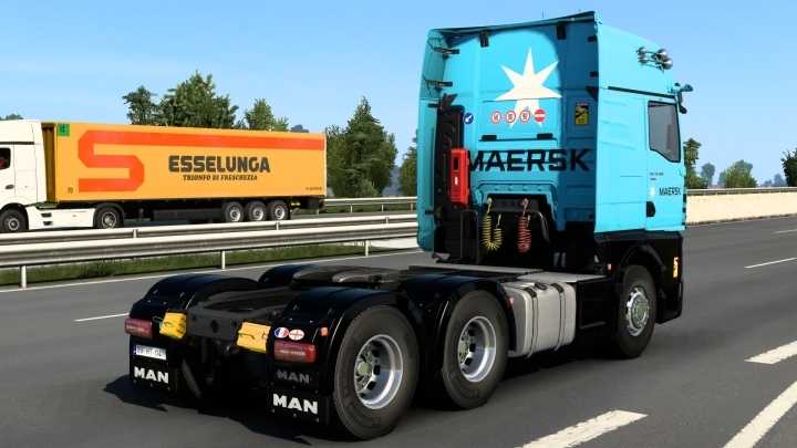 Man Tg3 Tgx Maersk Skin V2.0 ETS2 1.48