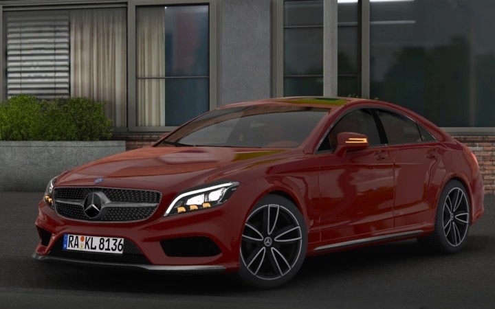 Mercedes-Benz C218 Cls-Class V2.7 ETS2 1.48