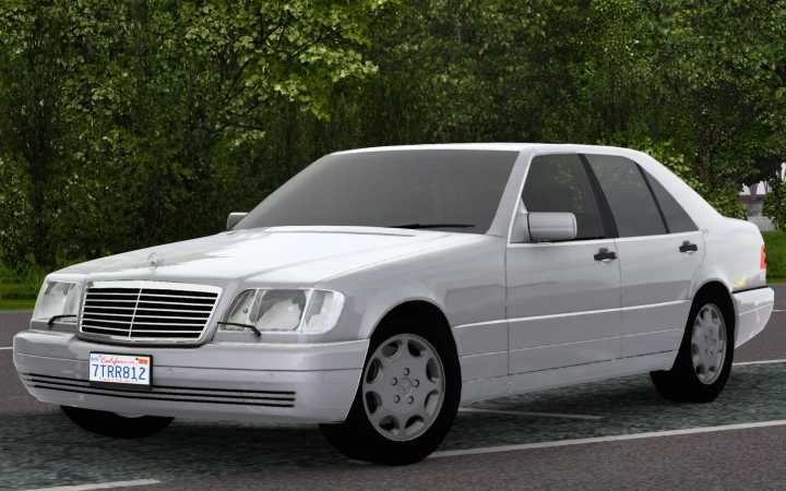 Mercedes-Benz W140 S-Class S600 V1.2 ETS2 1.48