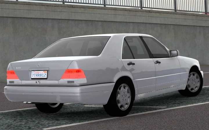 Mercedes-Benz W140 S-Class S600 V1.2 ETS2 1.48