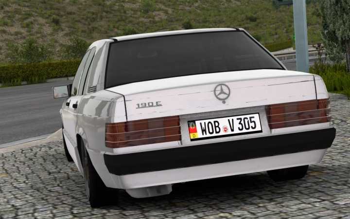 Mercedes-Benz W201 190E V3.3 ETS2 1.48