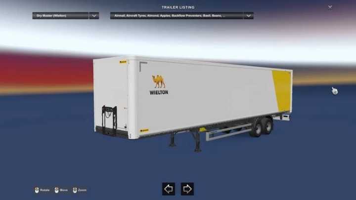 Больше трейлеров Wielton на рынке грузоперевозок V1.1 ETS2 1.48