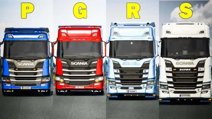 Next Generation Scania P G R S Pack V2.5.5 ETS2 1.48