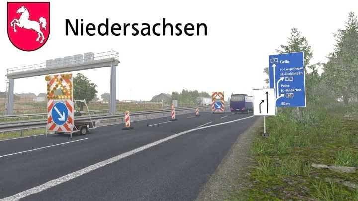 Niedersachsenmap V3.1 ETS2 1.48