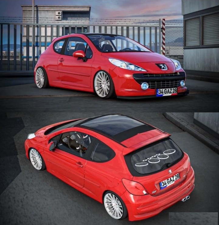 Peugeot 207 Rc ETS2 1.48