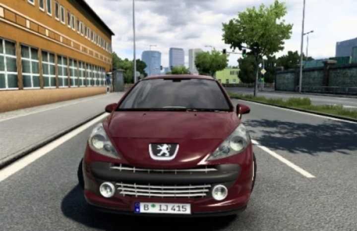 Peugeot 207 Sedan 2007 V1.0 ETS2 1.48