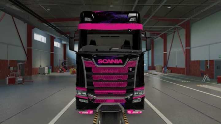 Quinn Skin For Scania S V1.0 ETS2 1.48