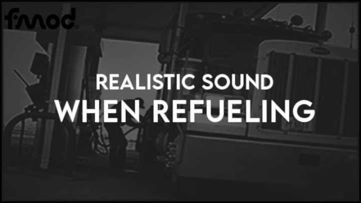 Realistic Short Sound When Refueling ETS2 1.48