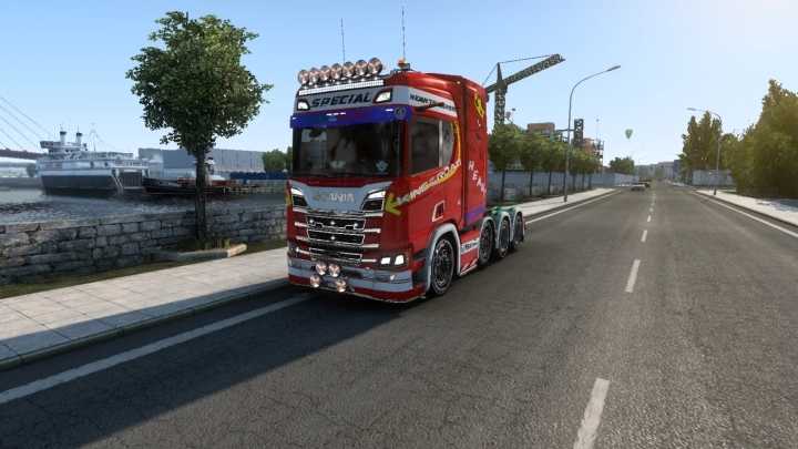 Scania 8X Heavy V2.0 ETS2 1.48