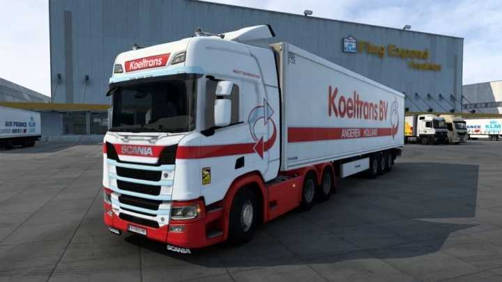 Scania Ng 2016 Koeltrans Combo Skin ETS2 1.48