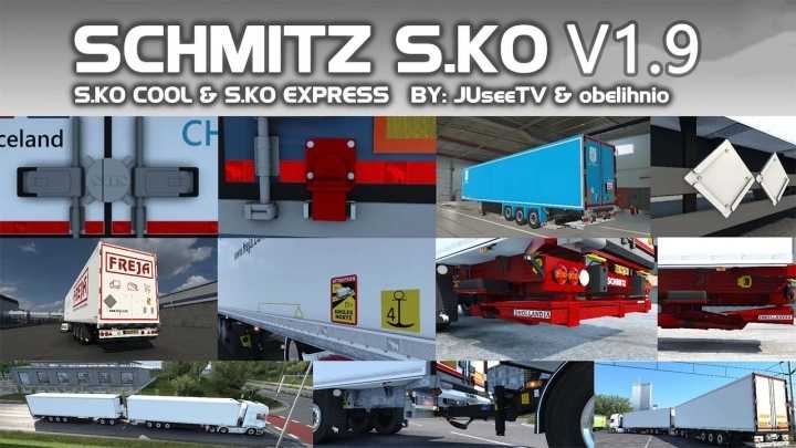 Schmitz S.ko Fix V1.9 ETS2 1.48