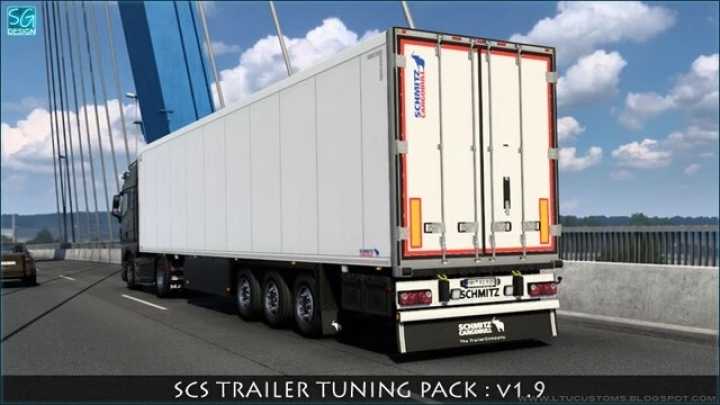 Пакет настройки прицепов Scs В1.9 для ETS2 1.48