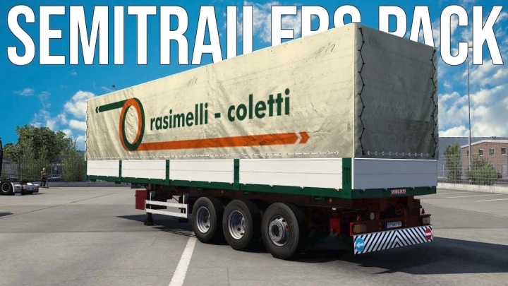 Semitrailers Pack V1.1 ETS2 1.48