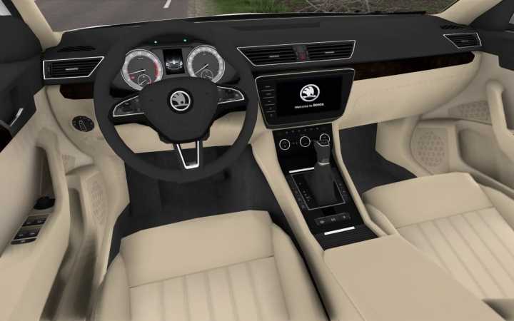 Skoda Superb B8 2017 V4.3 ETS2 1.48