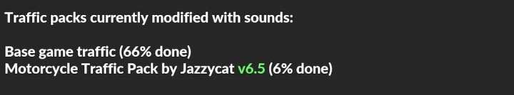Sound Fixes Pack V23.71 ETS2 1.48