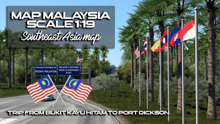 South East Asia V0.2.4.1 ETS2 1.48