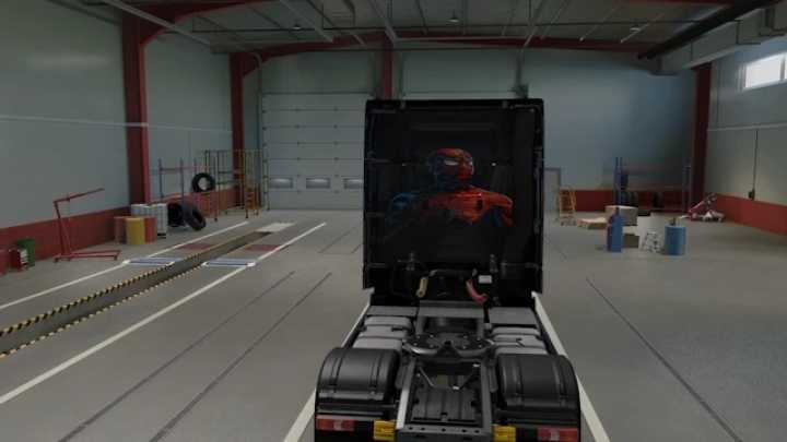 Spider-Man New Actros Skin ETS2 1.47
