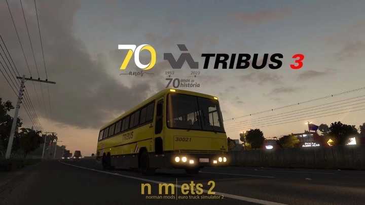 Технобус Супербас Трайбус 3 V4.0 ETS2 1.48
