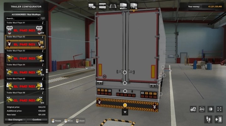 Trailer Mud Flaps ETS2 1.48