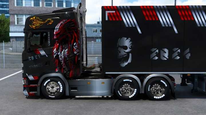 Transformers Project Predator 2024 Skin ETS2 1.48