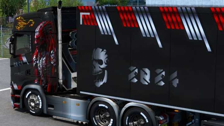 Transformers Project Predator 2024 Skin ETS2 1.48