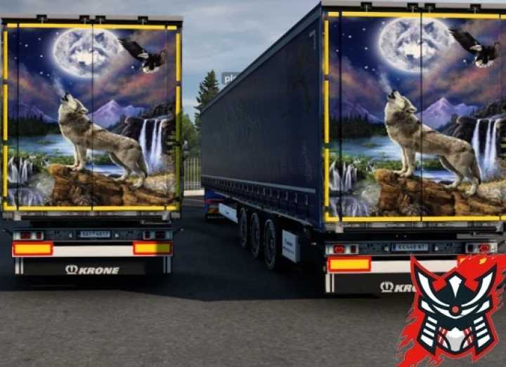 Truck & Trailer Wolf Skin ETS2 1.47