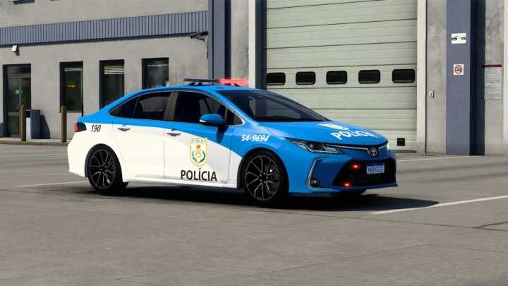 Viatura Toyota Corolla 2020 ETS2 1.48