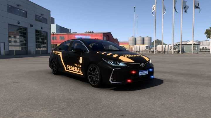 Viatura Toyota Corolla 2020 ETS2 1.48