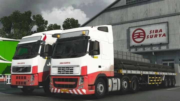 Vovo Fh3 Siba Surya Skin ETS2 1.48