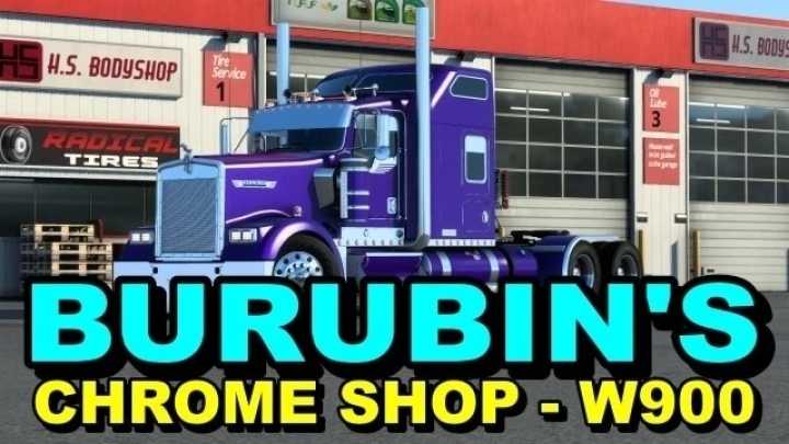 Burubins Chrome Shop – W900 V1.2.1 ATS 1.48