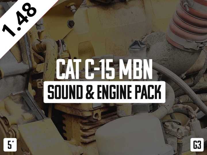 Cat C-15 Mbn Sound & Engine Pack ATS 1.48