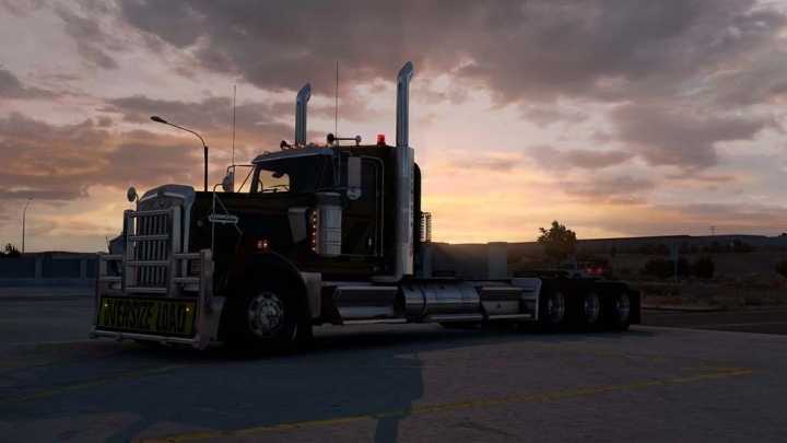 Kenworth W900 Mid Mount 8X6 + Spread Chassis ATS 1.48