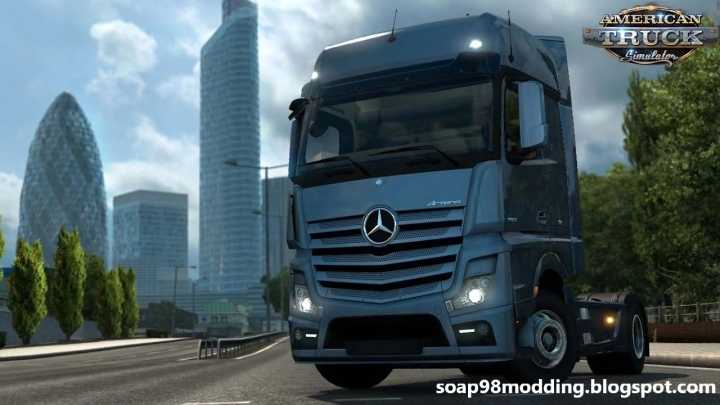 Mercedes New Actros 2014 Truck V1.2.1 ATS 1.48