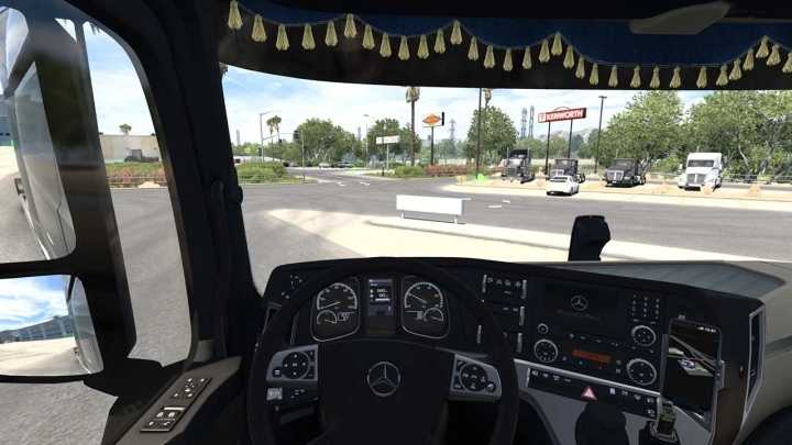 Mercedes New Actros 2014 Truck V1.2.1 ATS 1.48