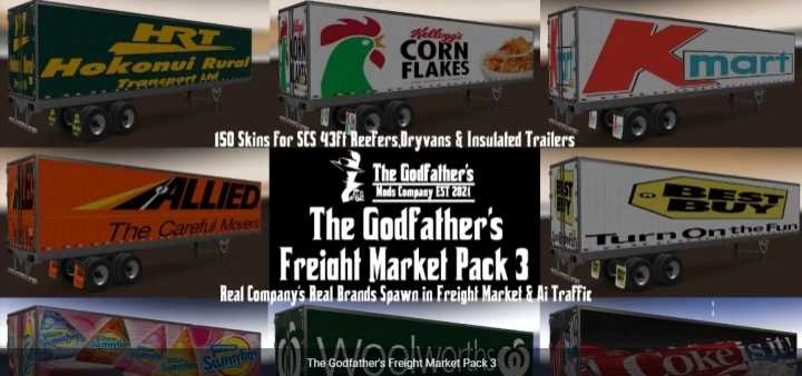 The Godfather Freight Market Pack V1.1 ATS 1.48