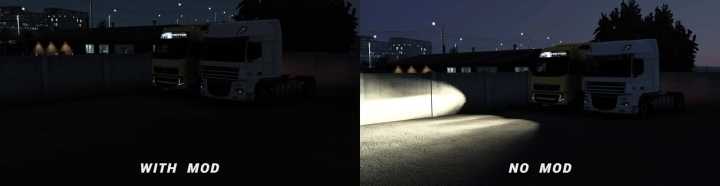 Bc-Fix Truck Lights V1.0 ETS2 1.48