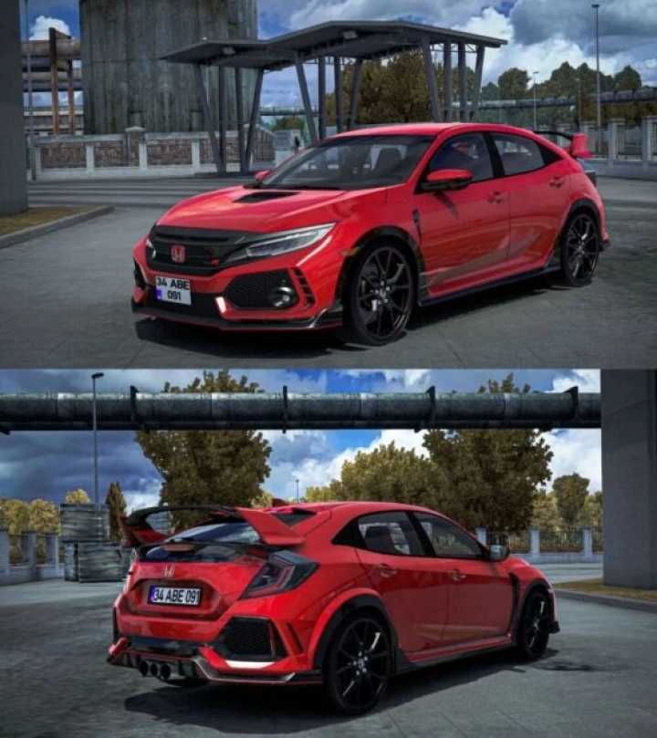 Honda Civic Type R Fk8 ETS2 1.48