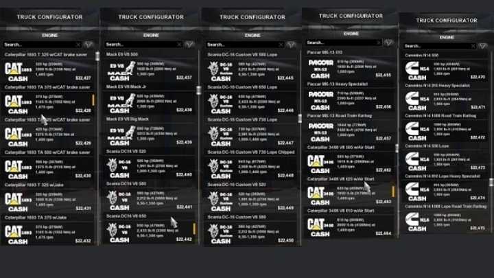 Jcs Amateur Engine Pack V1.2 ETS2 1.48