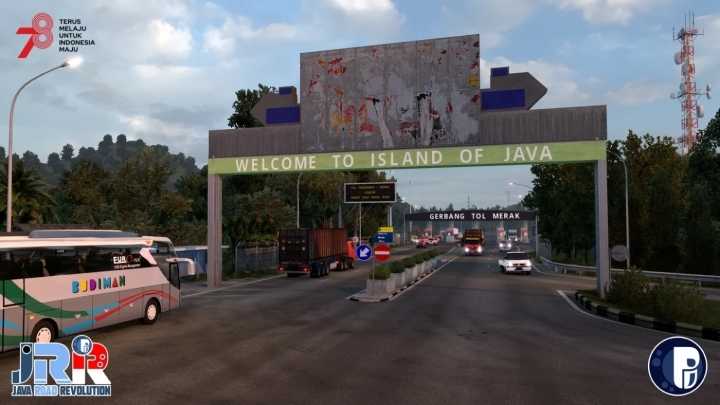 Jrr (Java Road Revolution) – Indonesia Map V0.70B ETS2 1.48