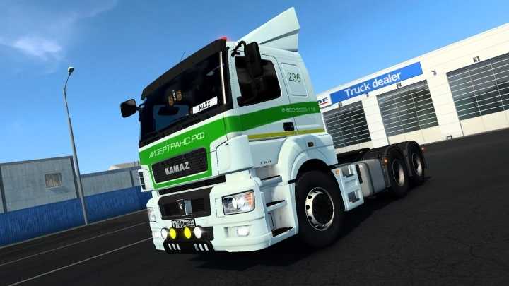 Камаз 5490-65206 (Neo) V2.8 (Обн: 09.11.2023) ETS2 1.48